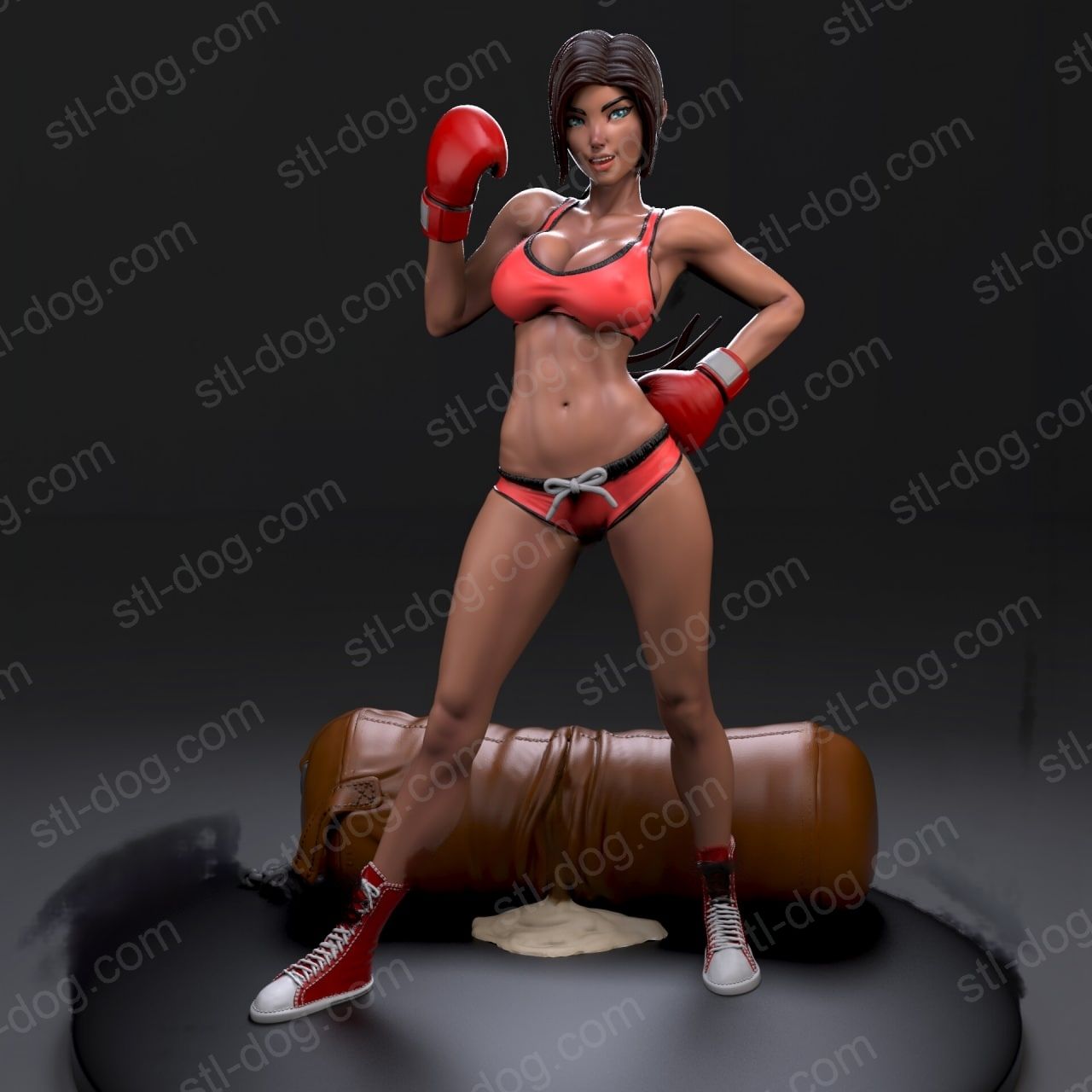 箱子女孩 (Box Girl) 3D打印图纸